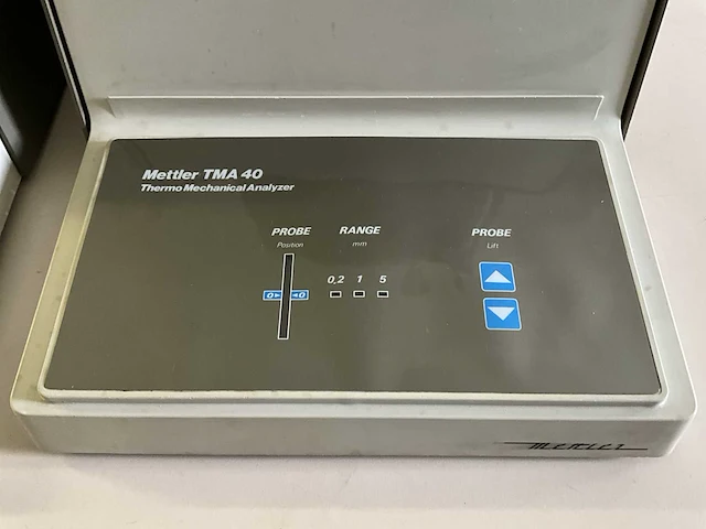 Mettler tma40 thermo mechanische analyser laboratoriumapparatuur - afbeelding 18 van  21