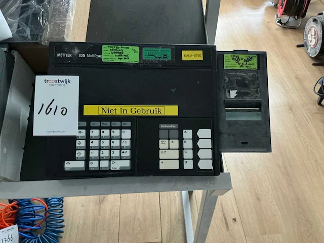 Mettler toledo bedieningspaneel - afbeelding 1 van  5