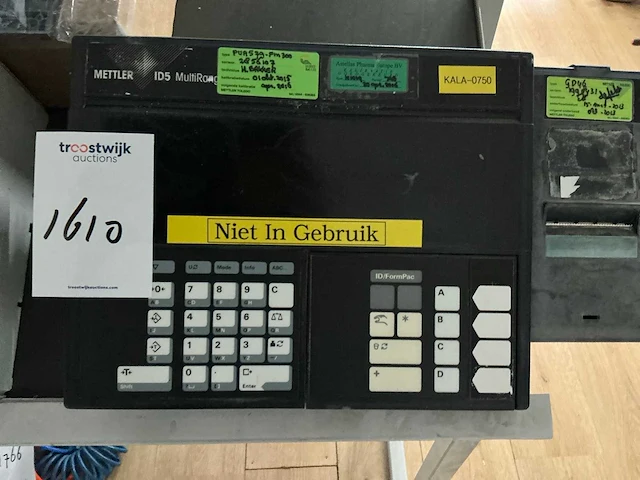 Mettler toledo bedieningspaneel - afbeelding 2 van  5