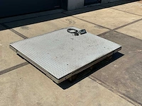 Mettler toledo dne1500stk vloerweegschaal rvs - afbeelding 2 van  7