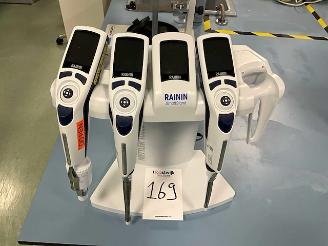 Mettler toledo e4xls elektronische pipet met smartstand (3x) - afbeelding 3 van  7