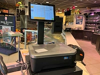 Mettler toledo fb-t-15 touchscreen weegschaal kassasysteem met bonnenprinter - afbeelding 1 van  10