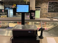 Mettler toledo fb-t-15 touchscreen weegschaal kassasysteem met bonnenprinter - afbeelding 3 van  7