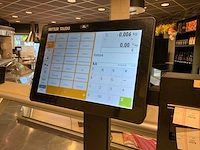 Mettler toledo fb-t-15 touchscreen weegschaal kassasysteem met bonnenprinter - afbeelding 2 van  7