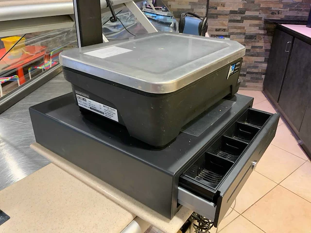 Mettler toledo fb-t-15 touchscreen weegschaal kassasysteem met bonnenprinter - afbeelding 5 van  7