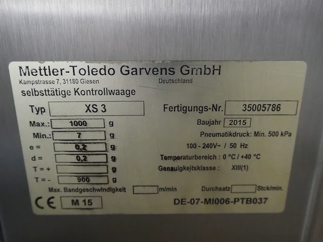 Mettler toledo garvens gmbh - afbeelding 6 van  15