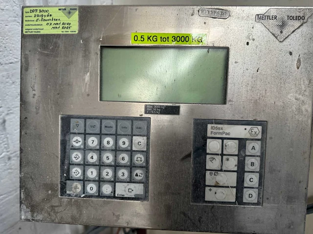 Mettler toledo id5sx vloerweegschaal - afbeelding 6 van  11