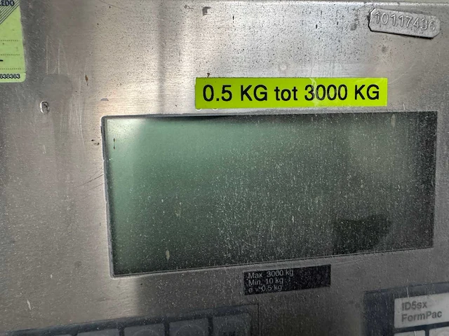 Mettler toledo id5sx vloerweegschaal - afbeelding 8 van  11