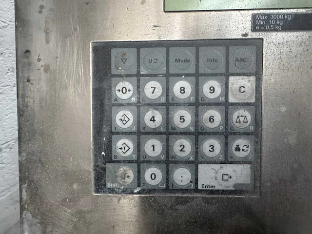 Mettler toledo id5sx vloerweegschaal - afbeelding 9 van  11