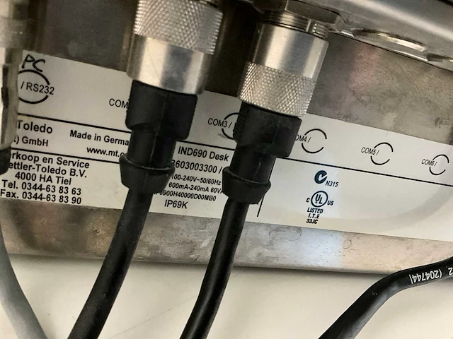 Mettler toledo ind690 weegschaal - afbeelding 5 van  7