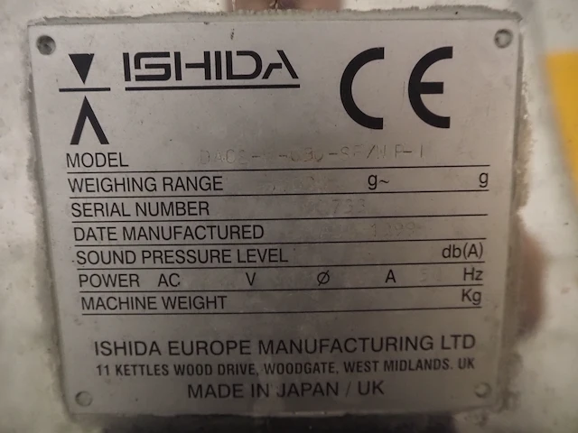 Mettler toledo/ ishida - afbeelding 3 van  11