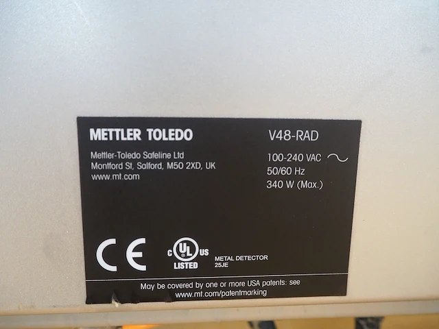 Mettler toledo safeline / loma systems - afbeelding 3 van  12