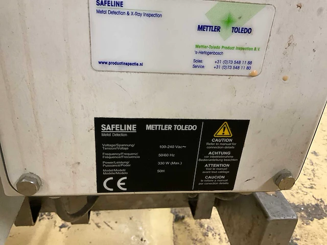Mettler toledo safeline metaaldetector - afbeelding 7 van  7