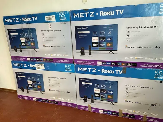 Metz 55 inch televisie (4x) - afbeelding 6 van  15