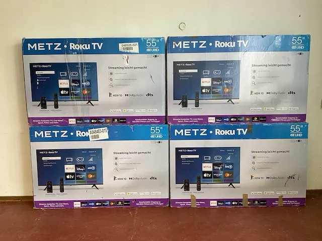 Metz 55 inch televisie (4x) - afbeelding 1 van  15