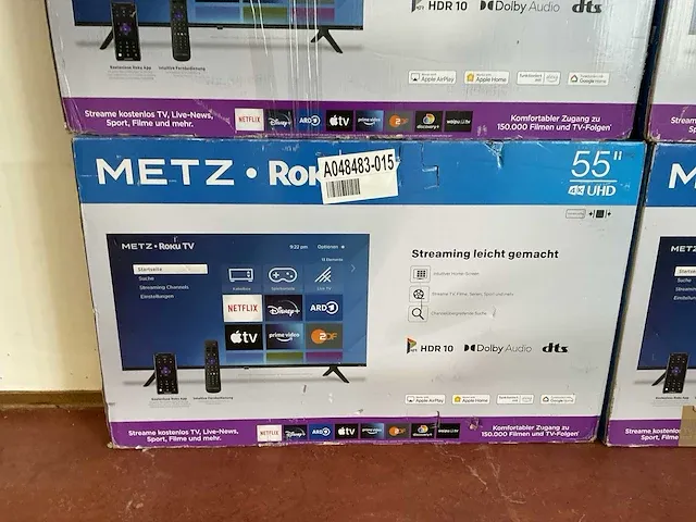 Metz 55 inch televisie (4x) - afbeelding 9 van  15