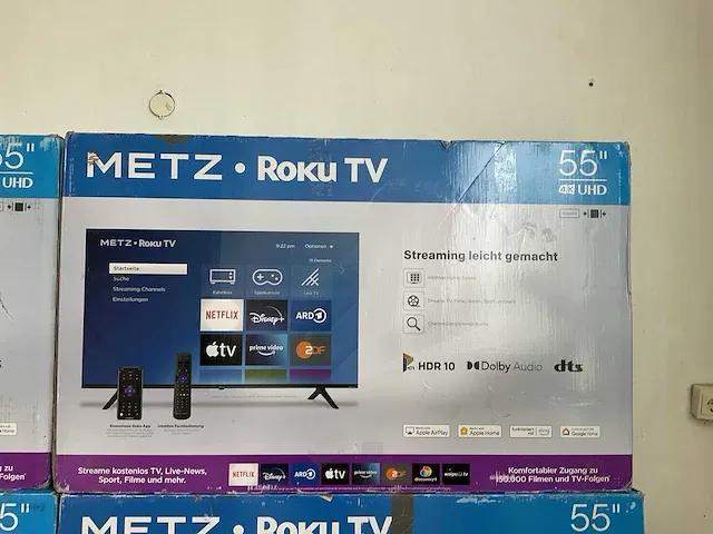 Metz 55 inch televisie (4x) - afbeelding 12 van  15