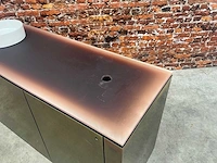 Meubel met glazen blad en wasbak - afbeelding 5 van  5
