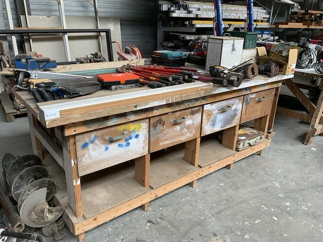 Meubelmakers werkbank - afbeelding 1 van  5