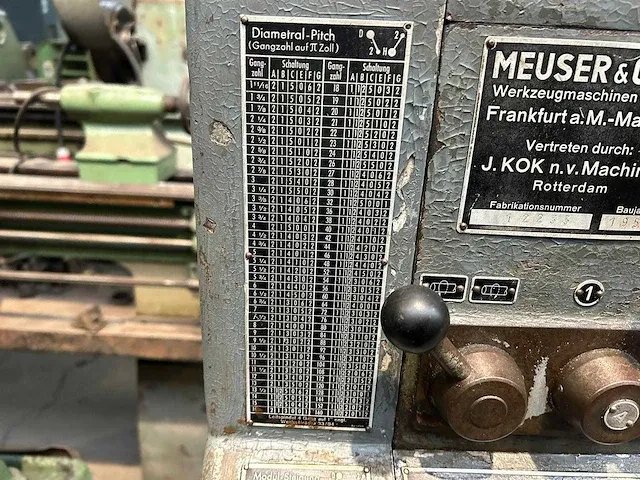 Meuser - universele draaibank - afbeelding 9 van  17