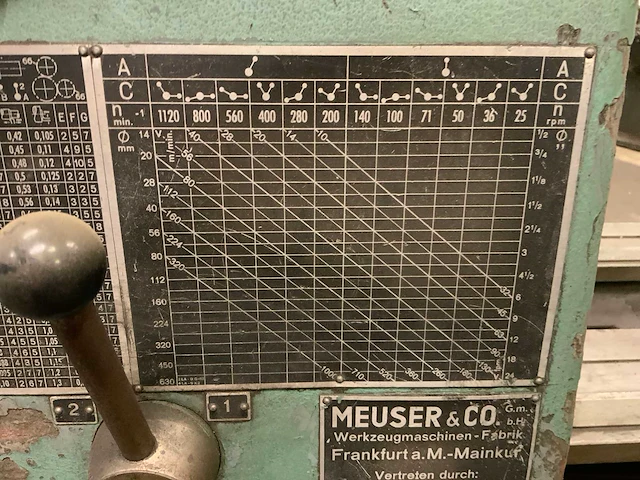 Meuser m2l universele draaibank - afbeelding 5 van  16