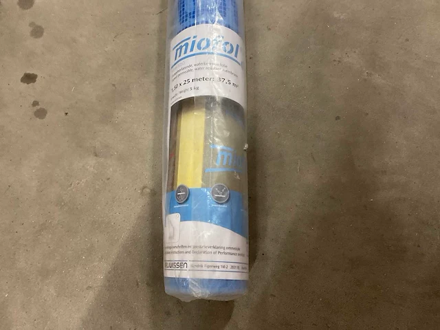 Meuwissen miofol 1.50x25m rol á 37.5m2 dampdoorlatende waterkerende folie - afbeelding 2 van  2