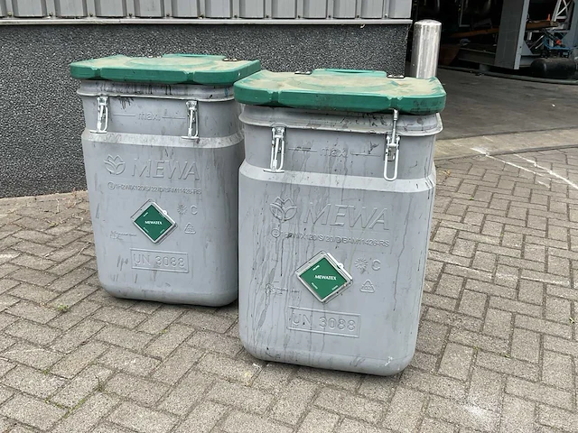 Mewa afvalcontainer (2x) - afbeelding 3 van  3