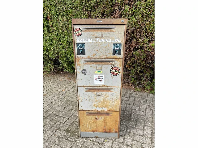 Mewaf vintage archiefkast - afbeelding 2 van  5