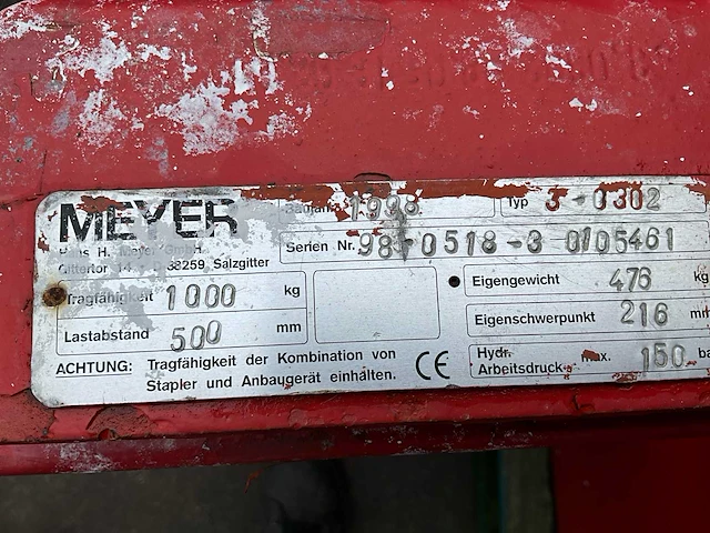 Meyer 3-0302 witgoedklem - afbeelding 7 van  7