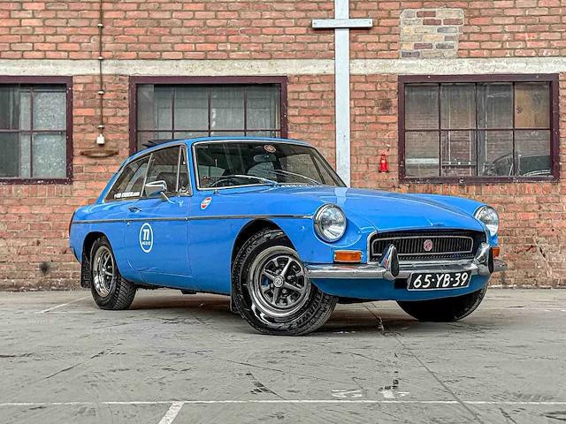 Mgb gt coupe 1.8 95pk 1977 mg b-type, 65-yb-39 oldtimer - afbeelding 7 van  70