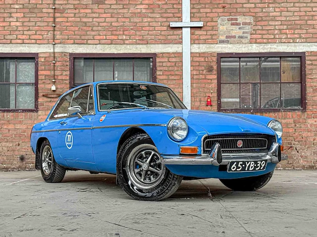 Mgb gt coupe 1.8 95pk 1977 mg b-type, 65-yb-39 oldtimer - afbeelding 8 van  70