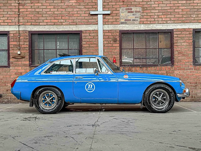Mgb gt coupe 1.8 95pk 1977 mg b-type, 65-yb-39 oldtimer - afbeelding 14 van  70