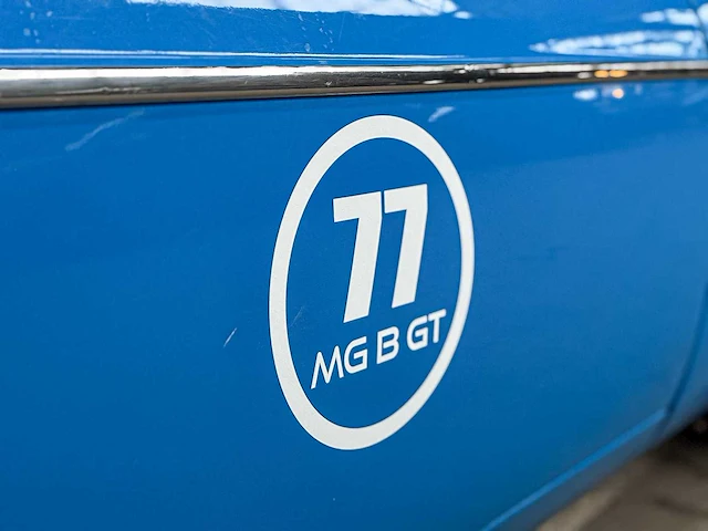 Mgb gt coupe 1.8 95pk 1977 mg b-type, 65-yb-39 oldtimer - afbeelding 18 van  70