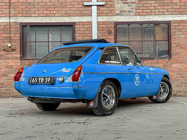 Mgb gt coupe 1.8 95pk 1977 mg b-type, 65-yb-39 oldtimer - afbeelding 20 van  70