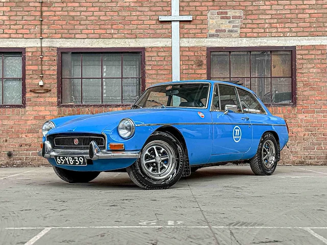 Mgb gt coupe 1.8 95pk 1977 mg b-type, 65-yb-39 oldtimer - afbeelding 12 van  70