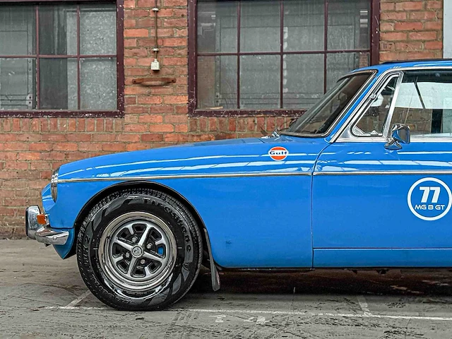 Mgb gt coupe 1.8 95pk 1977 mg b-type, 65-yb-39 oldtimer - afbeelding 37 van  70