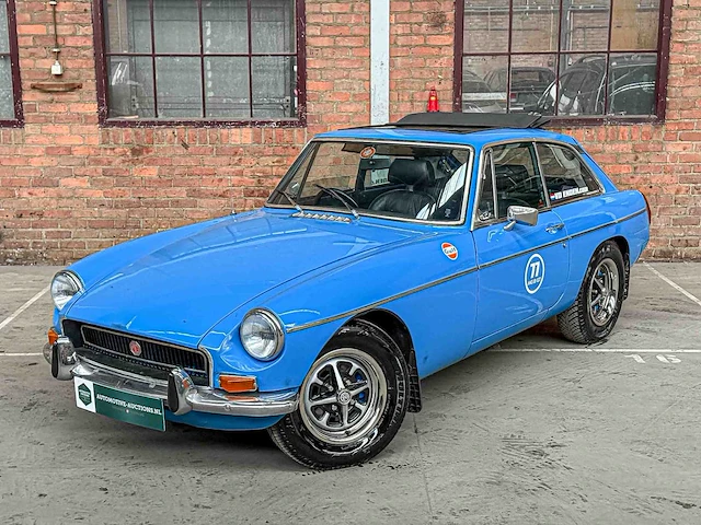 Mgb gt coupe 1.8 95pk 1977 mg b-type, 65-yb-39 oldtimer - afbeelding 34 van  70