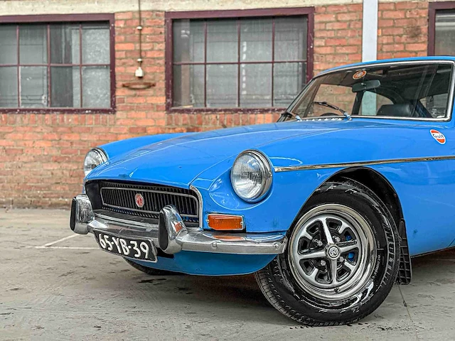Mgb gt coupe 1.8 95pk 1977 mg b-type, 65-yb-39 oldtimer - afbeelding 56 van  70