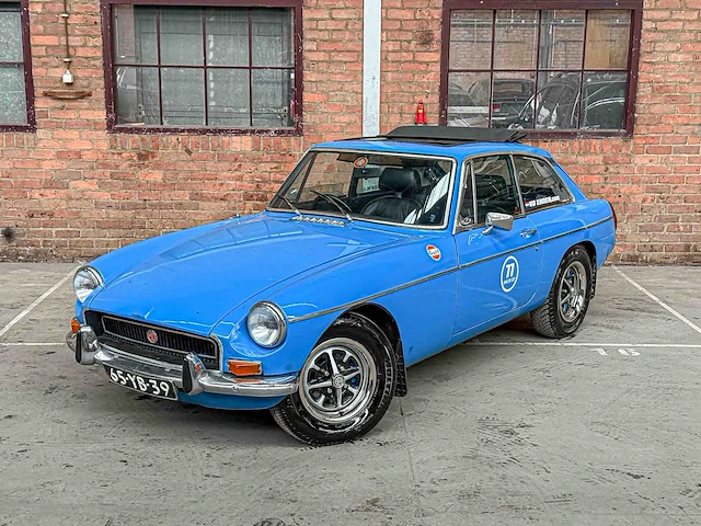 Mgb gt coupe 1.8 95pk 1977 mg b-type, 65-yb-39 oldtimer - afbeelding 67 van  70