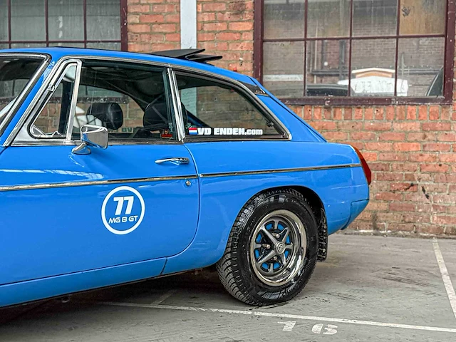 Mgb gt coupe 1.8 95pk 1977 mg b-type, 65-yb-39 oldtimer - afbeelding 70 van  70