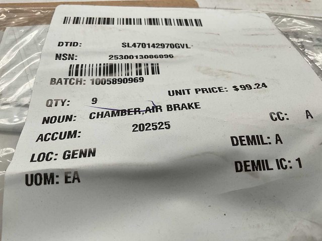 Mgm 24l air brake chamber (3x) - afbeelding 5 van  5