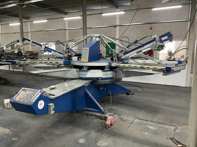 Mhm synchroprint 3000 textieldrukmachine - afbeelding 1 van  12