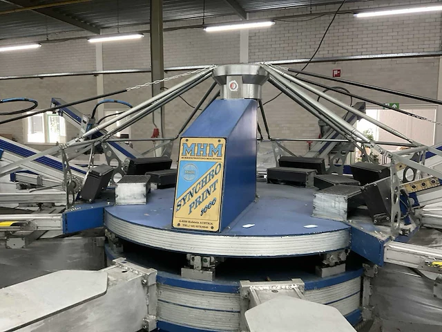 Mhm synchroprint 3000 textieldrukmachine - afbeelding 6 van  12