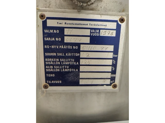 Mi ruostumattomat teräslaitteet - afbeelding 10 van  10