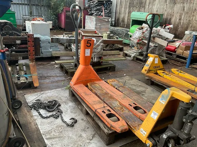 Mic hand hydraulische palletwagen - afbeelding 1 van  5