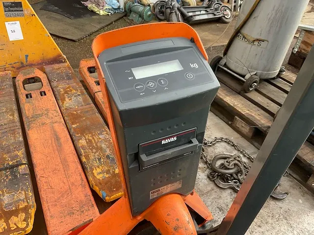 Mic hand hydraulische palletwagen - afbeelding 3 van  5