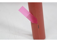 Mica decorations tuinstoel nebraska 56x56.5x80 cm polypropyleen zalm - afbeelding 3 van  3