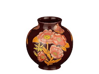 Mica decorations vaas eloise - 22x22x24 cm - keramiek - paars - afbeelding 1 van  1