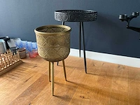 Mica decorations/dutchbone bijzettafel en plantenbak - afbeelding 1 van  4