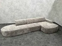 Micadoni home - 5-zits hoekbank met chaise longue - ongebruikt - taupe - afbeelding 12 van  18
